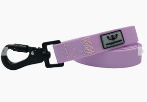 Waterproof Dog Lead 1.2m - Lilac - FasHUN Hounds