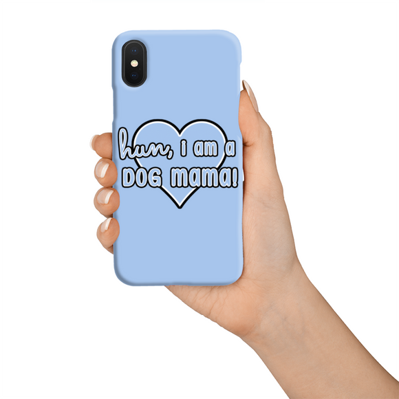 Dog Mama Blue Phone Case - FasHUN Hounds