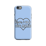 Dog Mama Blue Phone Case - FasHUN Hounds